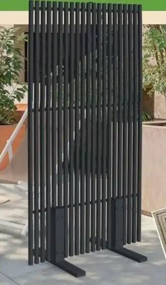 Paravent métal ajouré