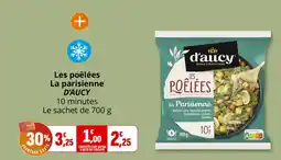 Coccinelle Supermarché Les poêlées la parisienne d'aucy 10 minutes le sachet de 700 g offre
