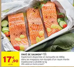 Intermarché Hyper Pavé de saumon offre