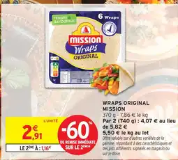 Intermarché Hyper Mission wraps original offre