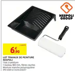Intermarché Hyper Nespoli lot travaux de peinture offre