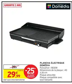 Intermarché Hyper Domédia plancha électrique offre