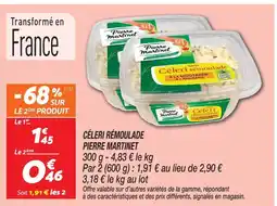 Netto Pierre martinet céleri rémoulade offre
