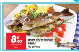 Netto Saumon rosé du pacifique surgelé offre