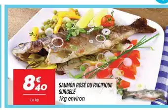 Netto Saumon rosé du pacifique surgelé offre