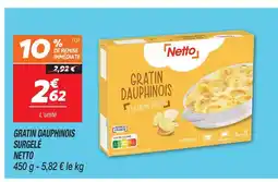 Netto Netto gratin dauphinois surgelé offre