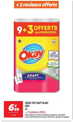 Netto Okay essuie-tout adapt blanc offre