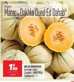 Netto Melon charentais offre