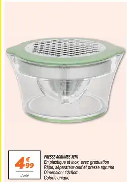 Netto Presse agrumes 3en1 offre