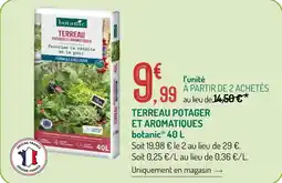 Botanic Botanic terreau potager et aromatiques offre