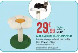 Botanic Arbre à chat flower power offre