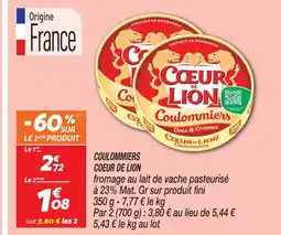 Netto Coeur de lion coulommiers offre