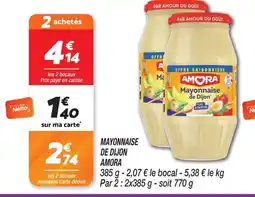 Netto Amora mayonnaise de dijon offre
