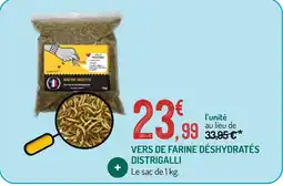 Botanic Distrigalli vers de farine déshydratés offre