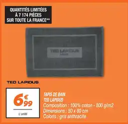 Netto Ted lapidus tapis de bain offre