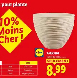 Lidl Lidl - parkside offre