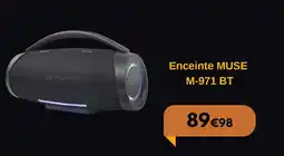Electro Dépôt Enceinte MUSE M-971 BT offre
