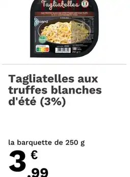Picard Tagliatelles aux truffes blanches d'été (3%) offre