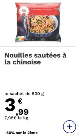 Picard Nouilles sautées à la chinoise offre