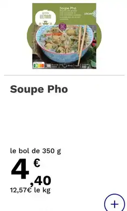 Picard Soupe Pho offre