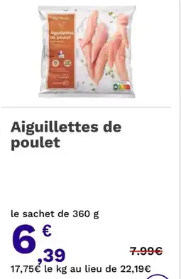 Picard Aiguillettes de poulet offre