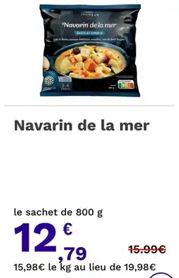 Picard Navarin de la mer offre
