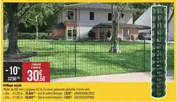 Bricorama Grillage soudé offre