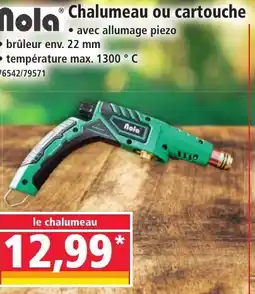 Norma Chalumeau ou cartouche offre