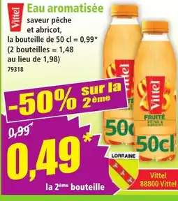 Norma Eau aromatisée saveur pêc et abricot offre