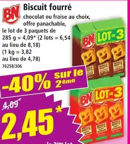 Norma Biscuit fourré offre