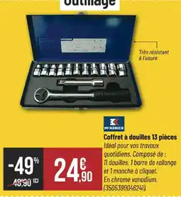 Bricorama MCKENZIE Coffret à douilles offre