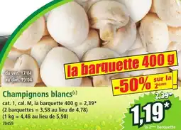 Norma Champignons blancs (c) offre