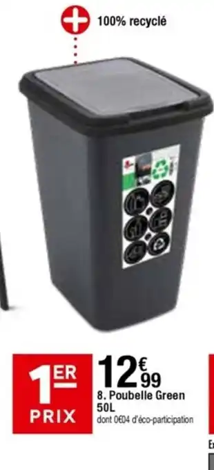 BUT Poubelle green offre