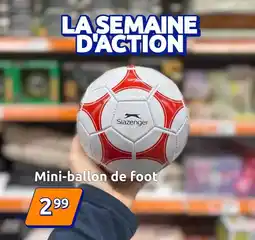 Action Slazenger - mini-ballon de foot offre