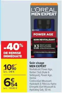 Carrefour Drive L'oréal - soin visage offre