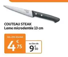 Couteau steak
