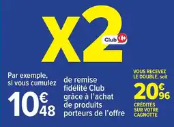 Carrefour Crube e granotte offre