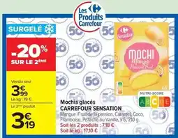 Carrefour Carrefour - mochis glacés offre