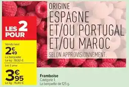 Carrefour Framboise offre