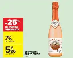 Carrefour Spritz - effervescent offre