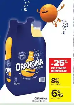 Carrefour Orangina - original offre