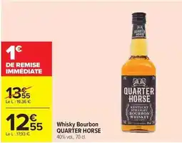 Carrefour Quarter horse - whisky bourbon offre