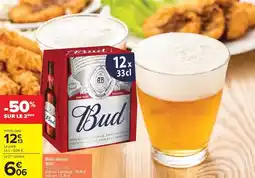 Carrefour Bud - bière blonde offre