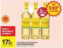 Carrefour A.o.p. muscat de frontignan offre