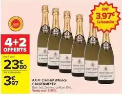 Carrefour Brut - a.o.p. crémant d'alsace offre