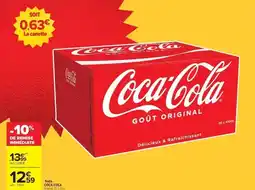 Carrefour Coca cola - goût original offre