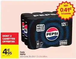 Carrefour Pepsi - soda offre