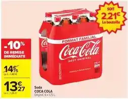 Carrefour Coca cola - soda offre