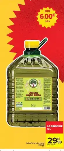 Carrefour Le bidon de vapeur offre