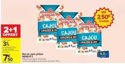 Carrefour Menguy's - cajou grillées a sec offre